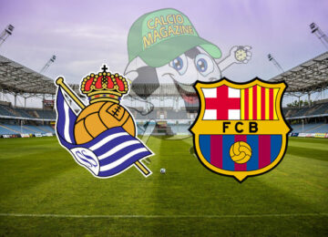 Real Sociedad Barcellona cronaca diretta live risultato tempo reale