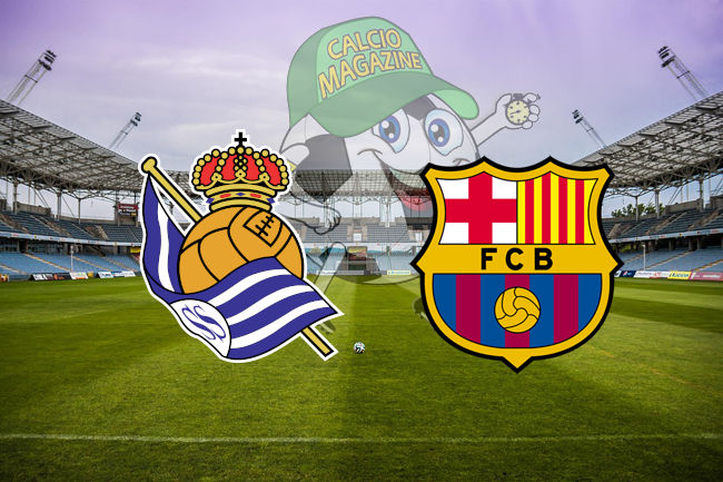 Real Sociedad Barcellona cronaca diretta live risultato tempo reale