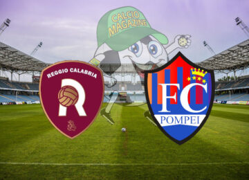 Reggina Pompei cronaca diretta live risultato in tempo reale