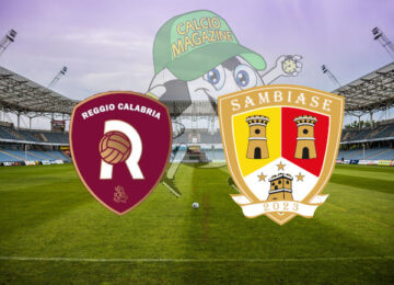 Reggina Sambiase cronaca diretta live risultato in tempo reale