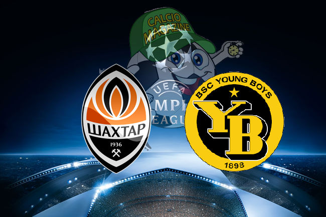 Shakhtar Young Boys cronaca diretta live risultato in tempo reale