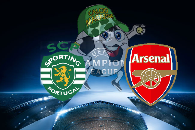 Sporting Lisbona Arsenal cronaca diretta live risultato in tempo reale