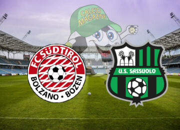 Sudtirol Sassuolo cronaca diretta live risultato in tempo reale