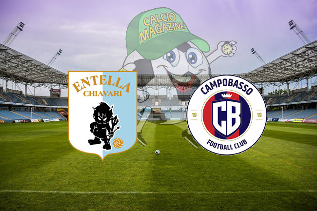 Virtus Entella Campobasso cronaca diretta live risultato in tempo reale