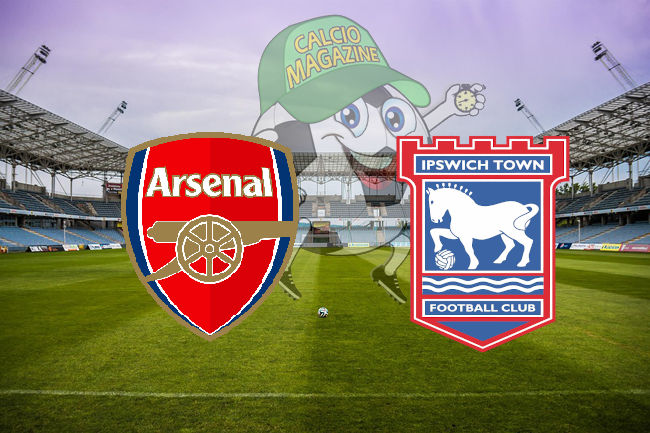 Arsenal Ipswich Town cronaca diretta live risultato in tempo reale