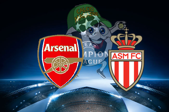 Arsenal Monaco cronaca diretta live risultato in tempo reale