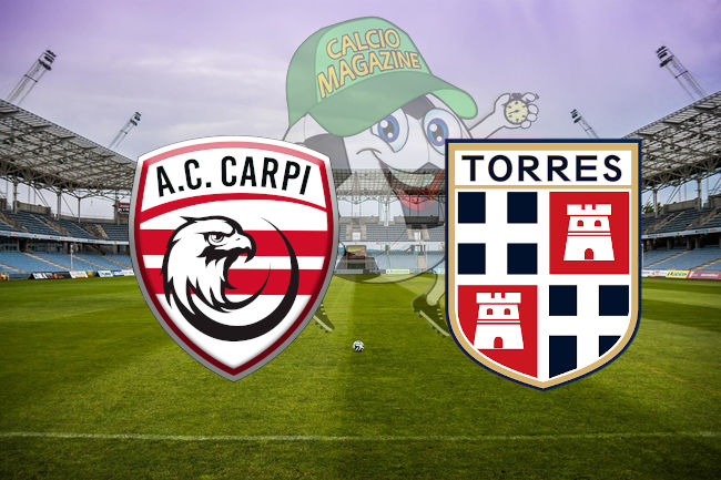 Carpi Torres cronaca diretta live risultato in tempo reale