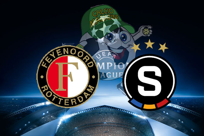 Feyenoord Sparta Praga cronaca diretta live risultato in tempo reale