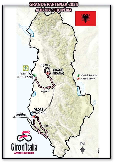 giro d'italia albania