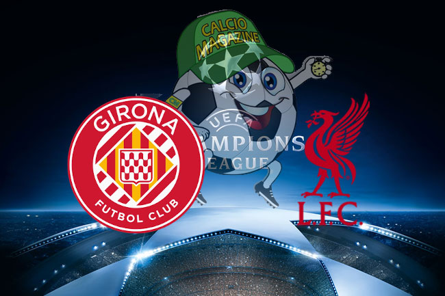 Girona Liverpool cronaca diretta live risultato in tempo reale