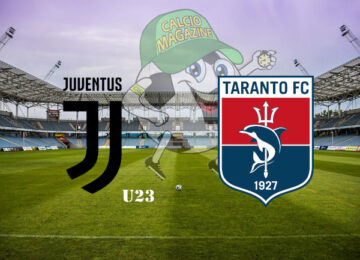 Juventus Next Gen Taranto cronaca diretta live risultato in tempo reale