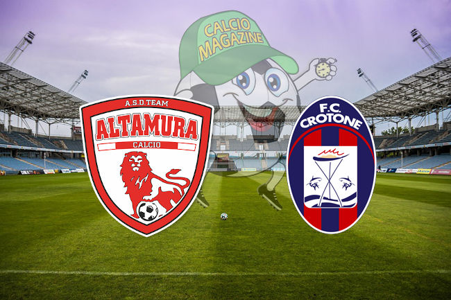 Team Altamura Crotone cronaca diretta live risultato in tempo reale