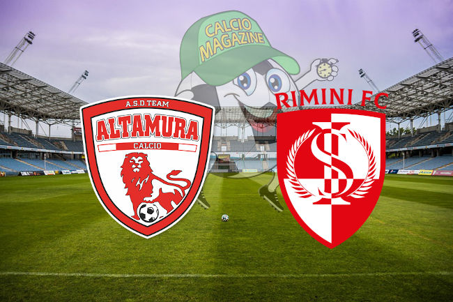 Team Altamura Rimini cronaca diretta live risultato in tempo reale