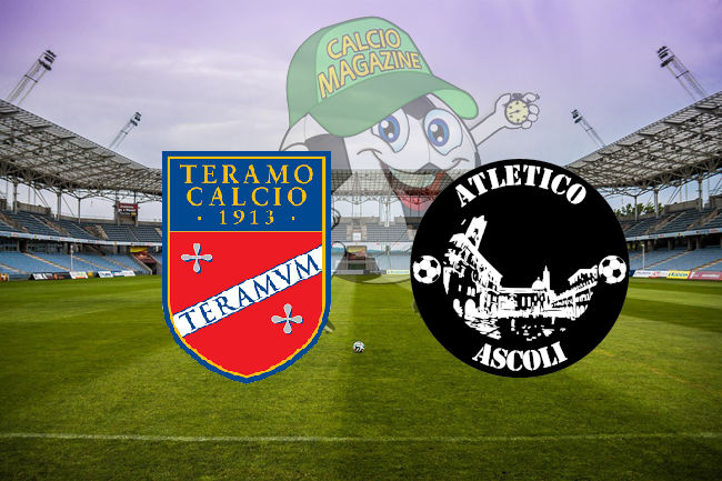 Teramo Atletico Ascoli cronaca diretta live risultato in tempo reale