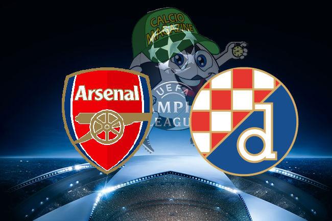 Arsena Dinamo Zagabria cronaca diretta live risultato in tempo reale