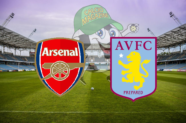 Arsenal Aston Villa cronaca diretta live risultato in tempo reale