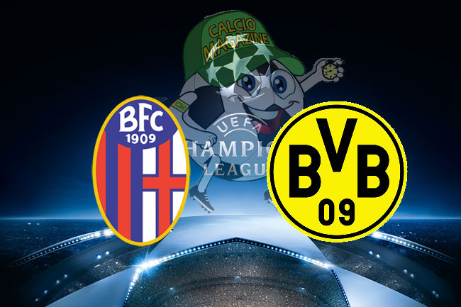 Bologna Borussia Dortmund cronaca diretta live risultato in tempo reale