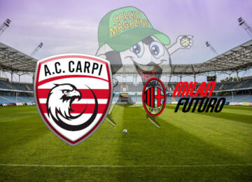 Carpi Milan Futuro cronaca diretta live risultato in tempo reale