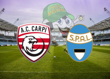 Carpi SPAL cronaca diretta live risultato in tempo reale