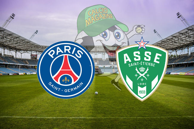 PSG St Etienne cronaca diretta live risultato in tempo reale