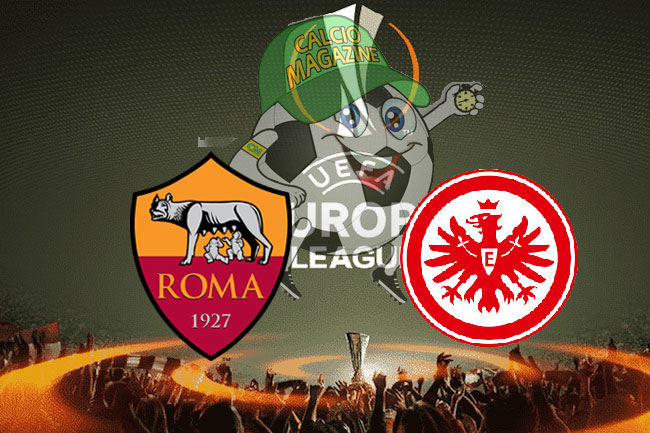 Roma Eintracht Francoforte cronaca diretta live risultato in tempo reale