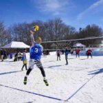 snow volley