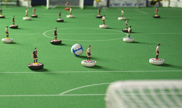 subbuteo moderno calcio tavolo astrobase