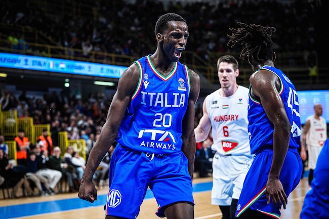 eurobasket italia ungheria 23 febbraio 2025