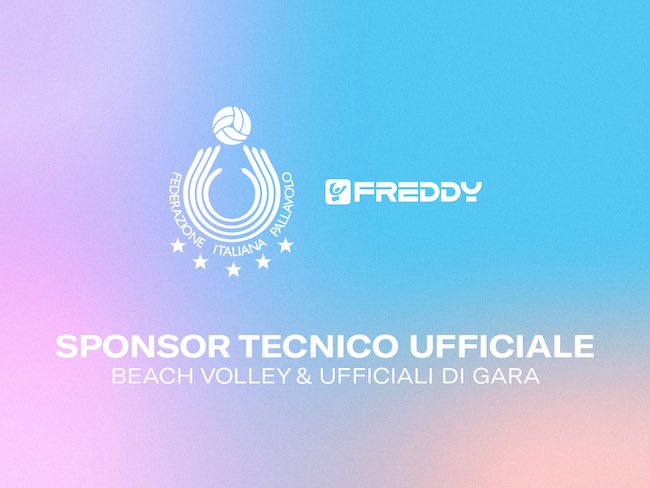 freddy sponsor tecnico beach volley