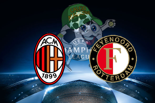 Milan Feyenoord cronaca diretta live risultato in tempo reale