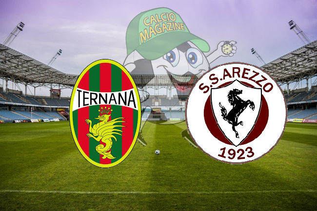 Ternana Arezzo cronaca diretta risultato in tempo reale