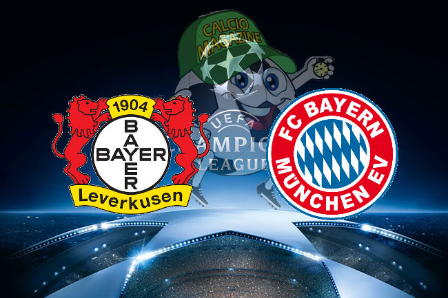 Bayer Leverkusen Bayern Monaco cronaca diretta live risultato in tempo reale