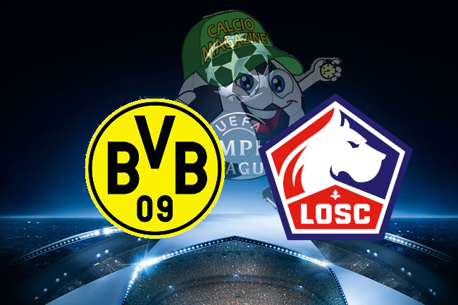 Borussia Dortmund Lilla cronaca diretta live risultato tempo reale