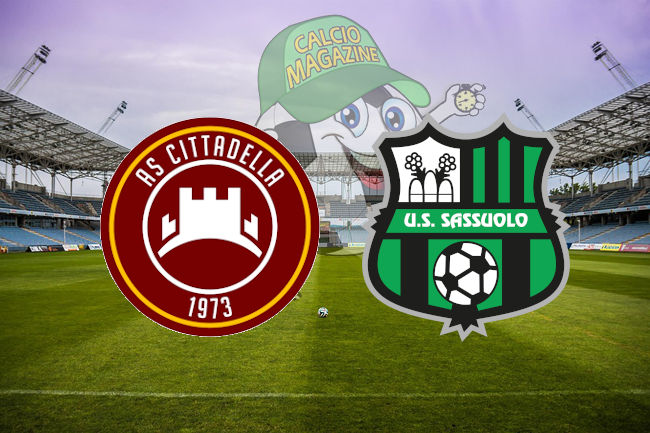 Cittadella Sassuolo cronaca diretta live risultato in tempo reale