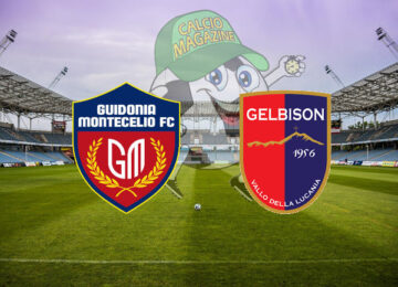 Guidonia Gelbison cronaca diretta live risultato tempo reale