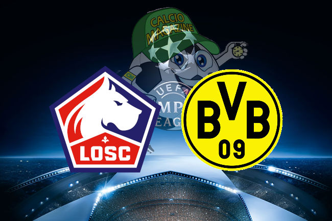 Lilla Borussia Dortmund cronaca diretta live risultato in tempo reale