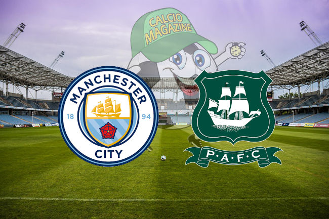 Manchester City Plymouth cronaca diretta live risultato in tempo reale