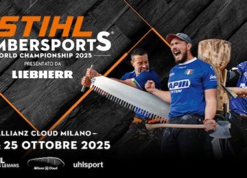 stihl timbersports milano 2025