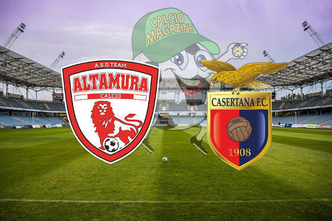 Team Altamura Casertana cronaca diretta live risultato in tempo reale