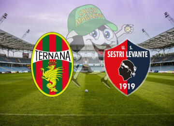 Ternana Sestri Levante cronaca diretta live risultato in tempo reale